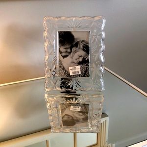 Mikasa Floral Glass Photo Frame 8 X 10